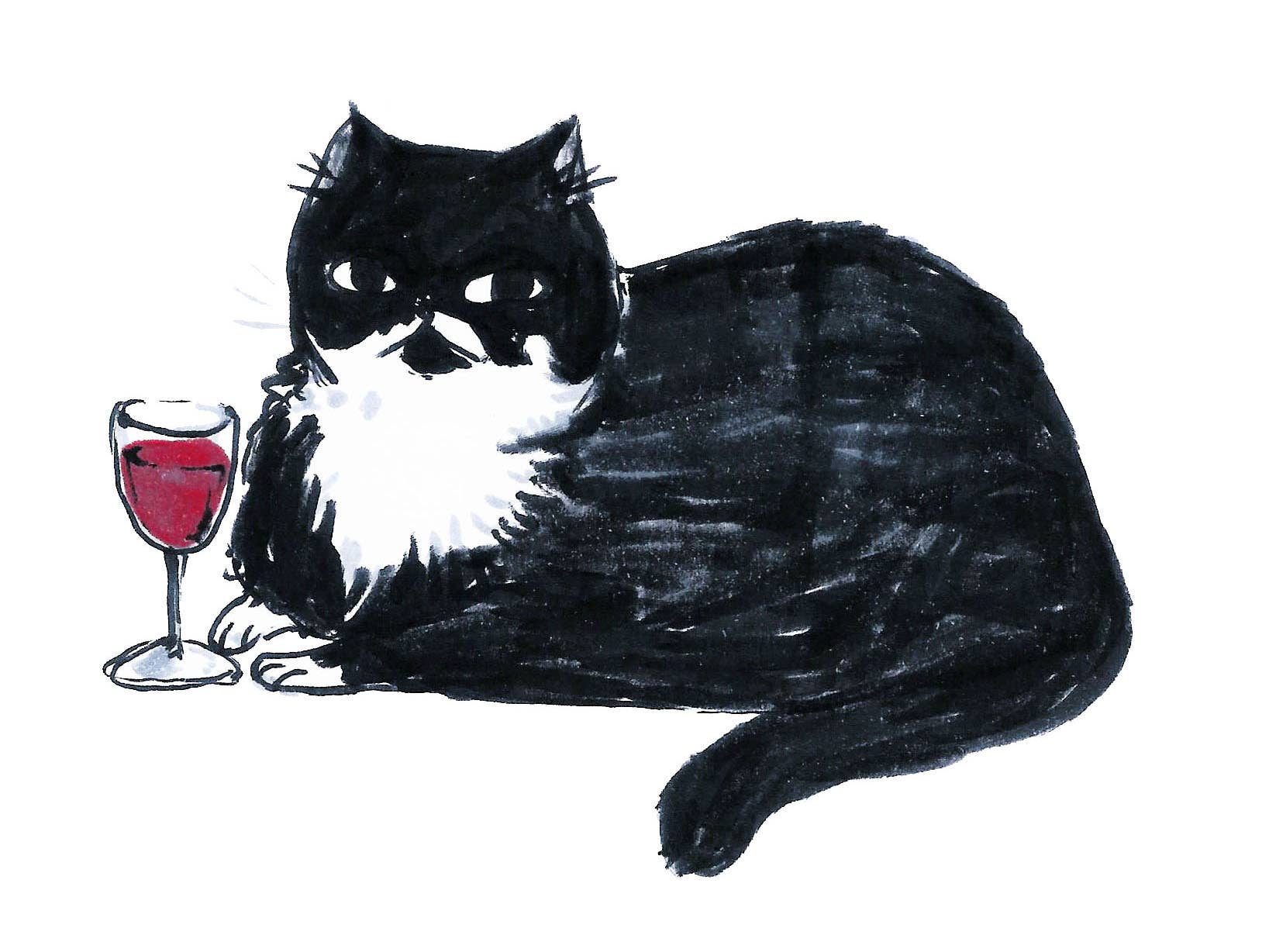 Rebekah Evans Art - Wholesale Art Print - Print - "Pepper with a Fine Bordeaux"1