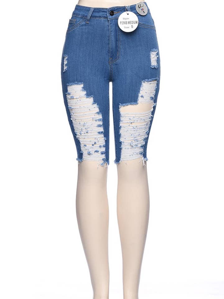 High Waisted Bermuda Short for wholesale by U Jeans