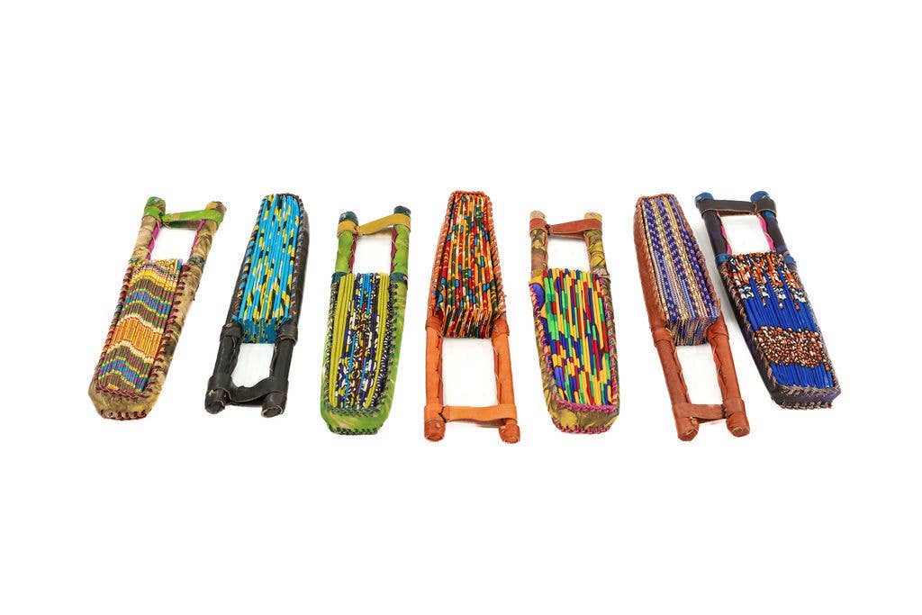 Gitzell FairTrade – wholesale Tillbehör – Handhållen tygvikbar solfjäder5