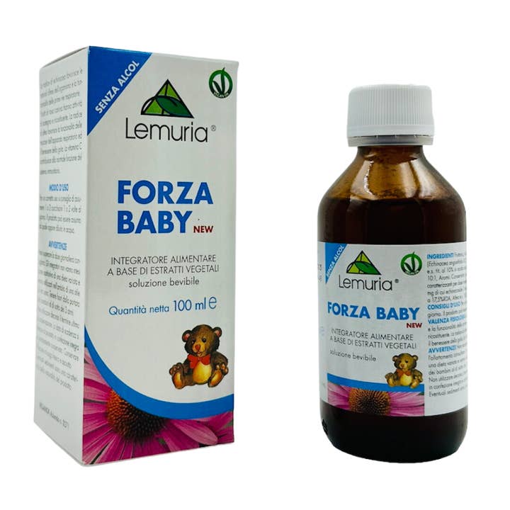 Food Supplement for Baby Immune System - FORZA BABY 100 ml for wholesale by Lemuria