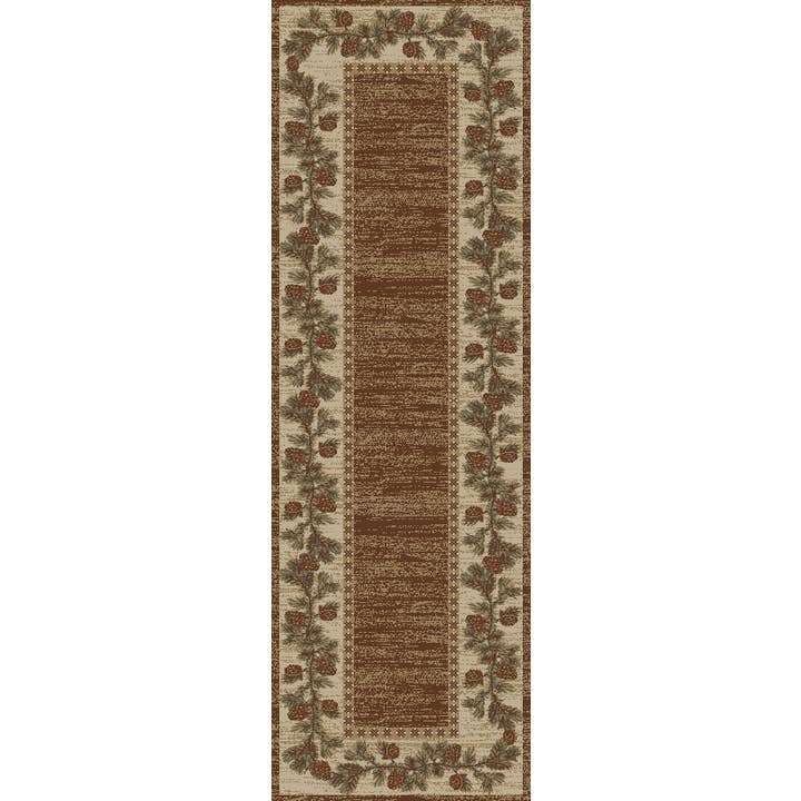 Mayberry Carpet & Rugs - Wholesale Area Rug - Hearthside Mountain View Pinecones Area Rug