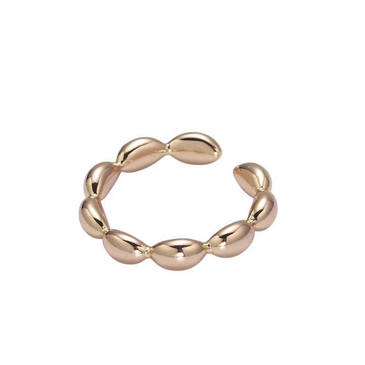 Bague Empilée Côtelée Effervescente pour la vente par Simply Jewels