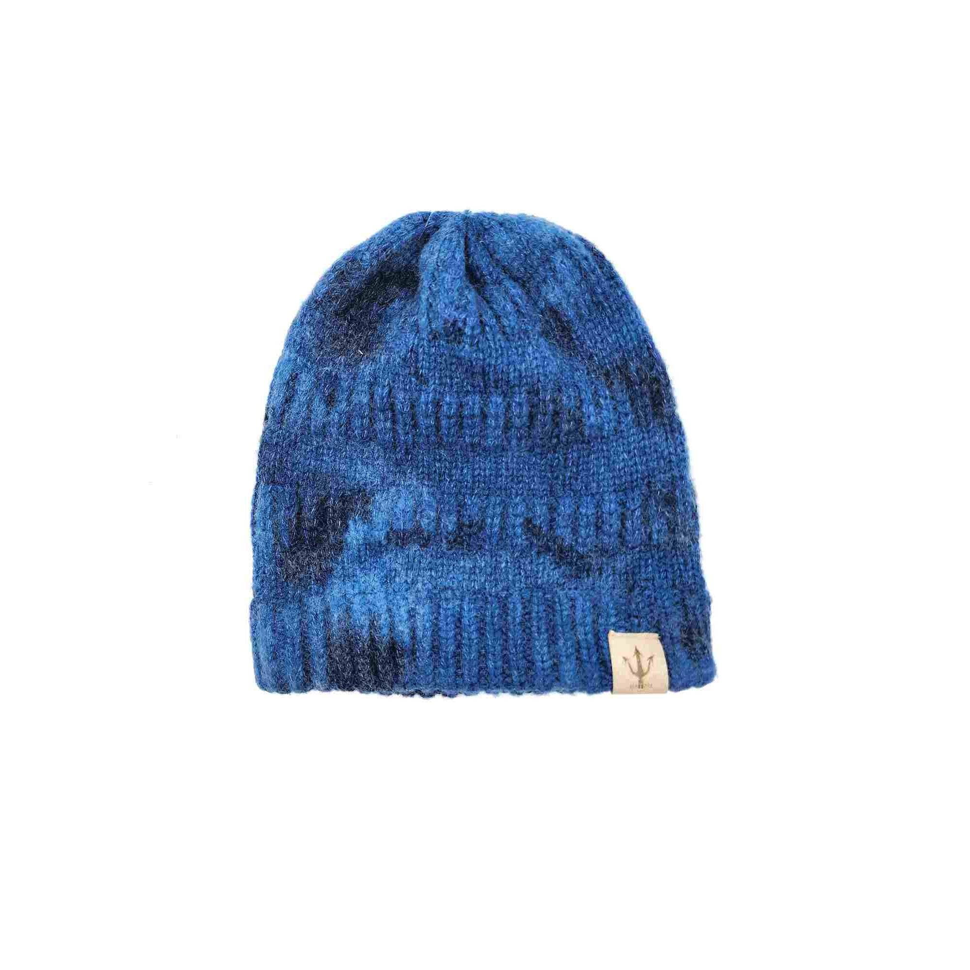 Hatzzi - Wholesale Beanie - Women's - Tie Dyed Criss Cross Ponytail Winter Beanie2