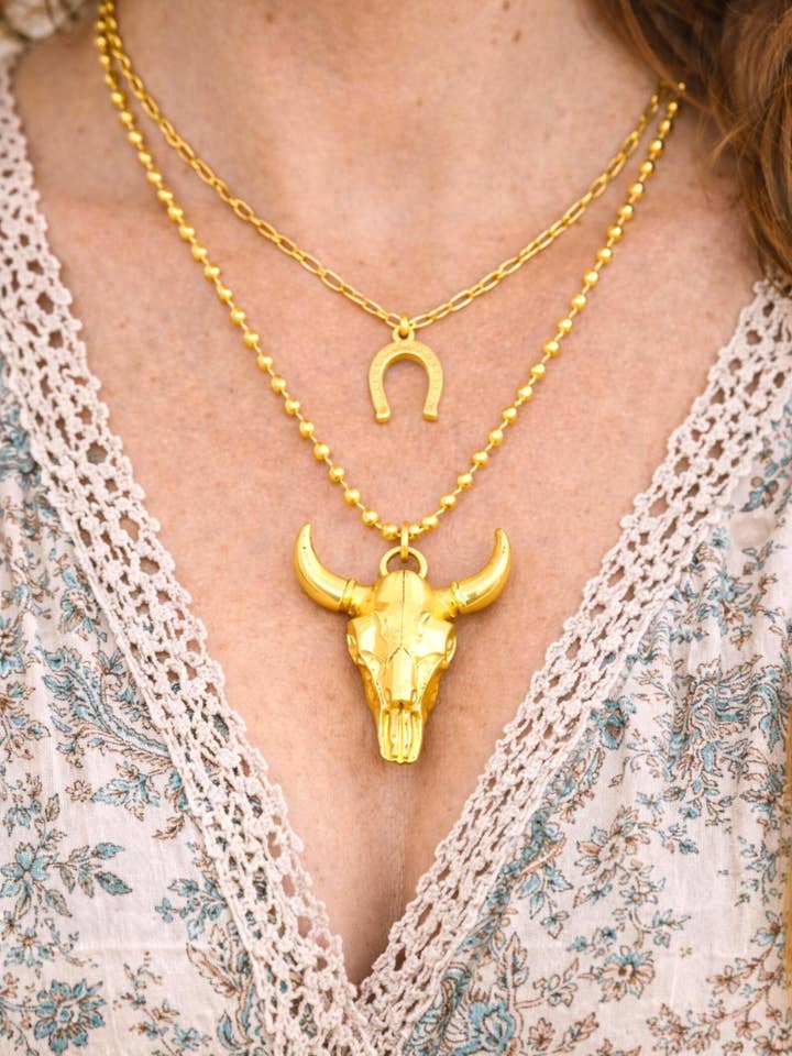 Set med 2 boho-westernhalsband för wholesale av Wild & Free