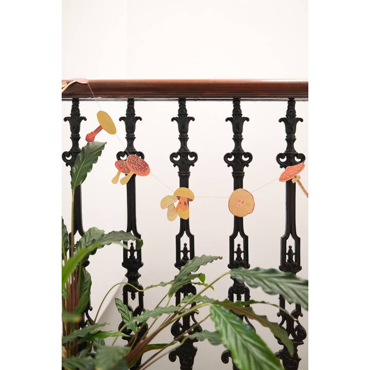 East End Press - Wholesale Bunting/Garland - Mushroom Sewn Garland