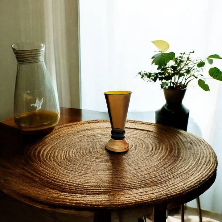 Mosa - Wholesale Shot glass - Amber Shot Glasses11