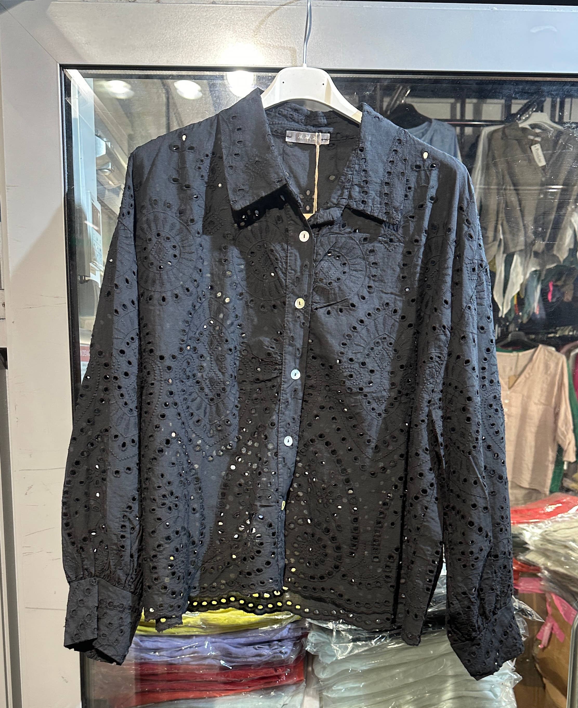 LÉA & LUC – wholesale Buttoned-down shirt – Women's – 100% Cotton Shirt REF. 2028830