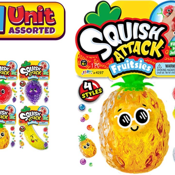 Fidget Toys Plus – wholesale Squishy toy – Kids & Baby – Fruitsies Water Beads Fruit Stress Ball Squishy Toy