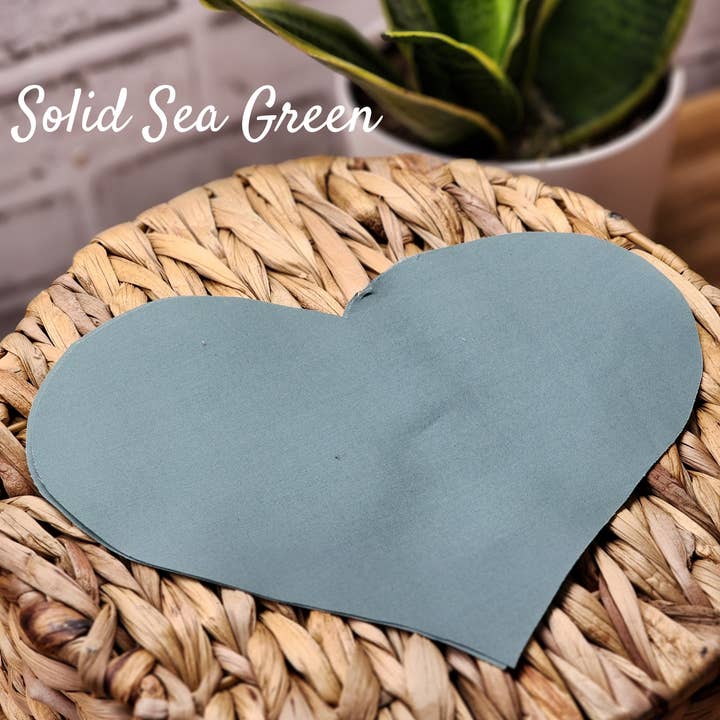 Calm Your Vibes - Wholesale Spa/Therapy Pillow - Aromatherapy Heart Shaped Eye Pillows Solid & Neutral fabric10
