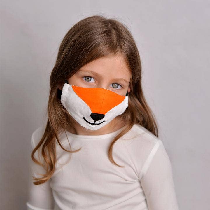 Fox gezichtsmasker voor wholesale door What Animal Are You Today?