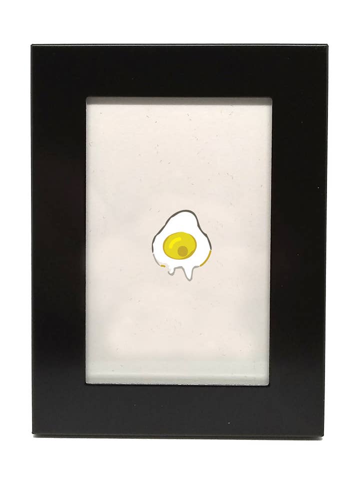 Petite Chose Encadrée - Œuf Burger pour la vente par Ain't So Bad Goods LLC