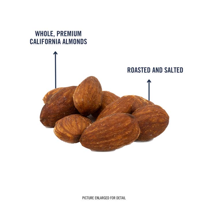 Ferris Coffee & Nut Co. - Wholesale Nuts - Almonds (Roasted Salted) 1.75 oz1