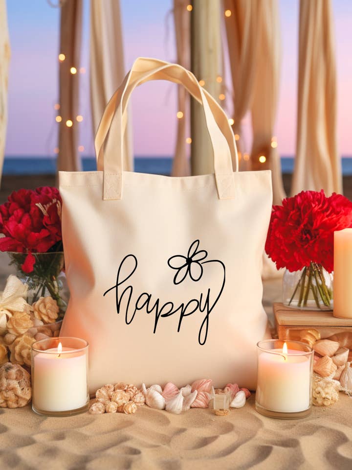Borsa Happy per la vendita all'ingrosso da parte di Pink pretty designs