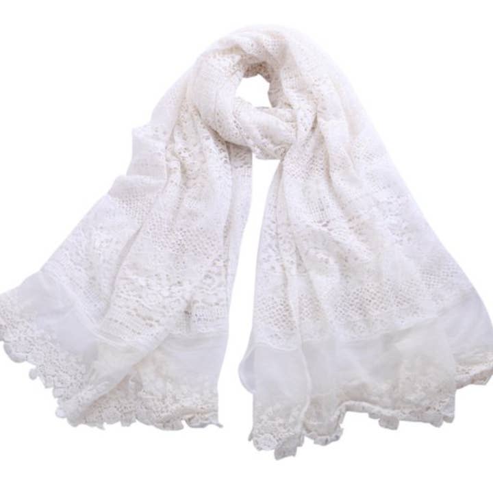 Emilie collection - Vendita all'ingrosso Sciarpa - Donna - Sciarpa di pizzo Ibiza