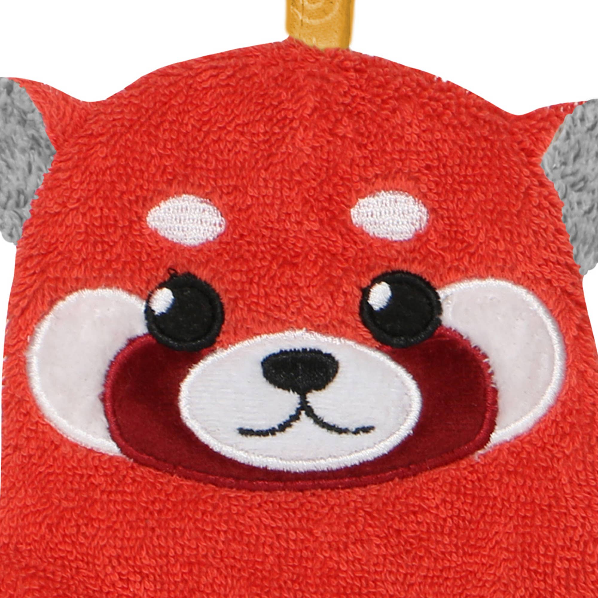 ZOOCCHINI - Wholesale Bath Toy - Baby - Baby Snow Terry Bath Mitt - Red Panda 0-18M1
