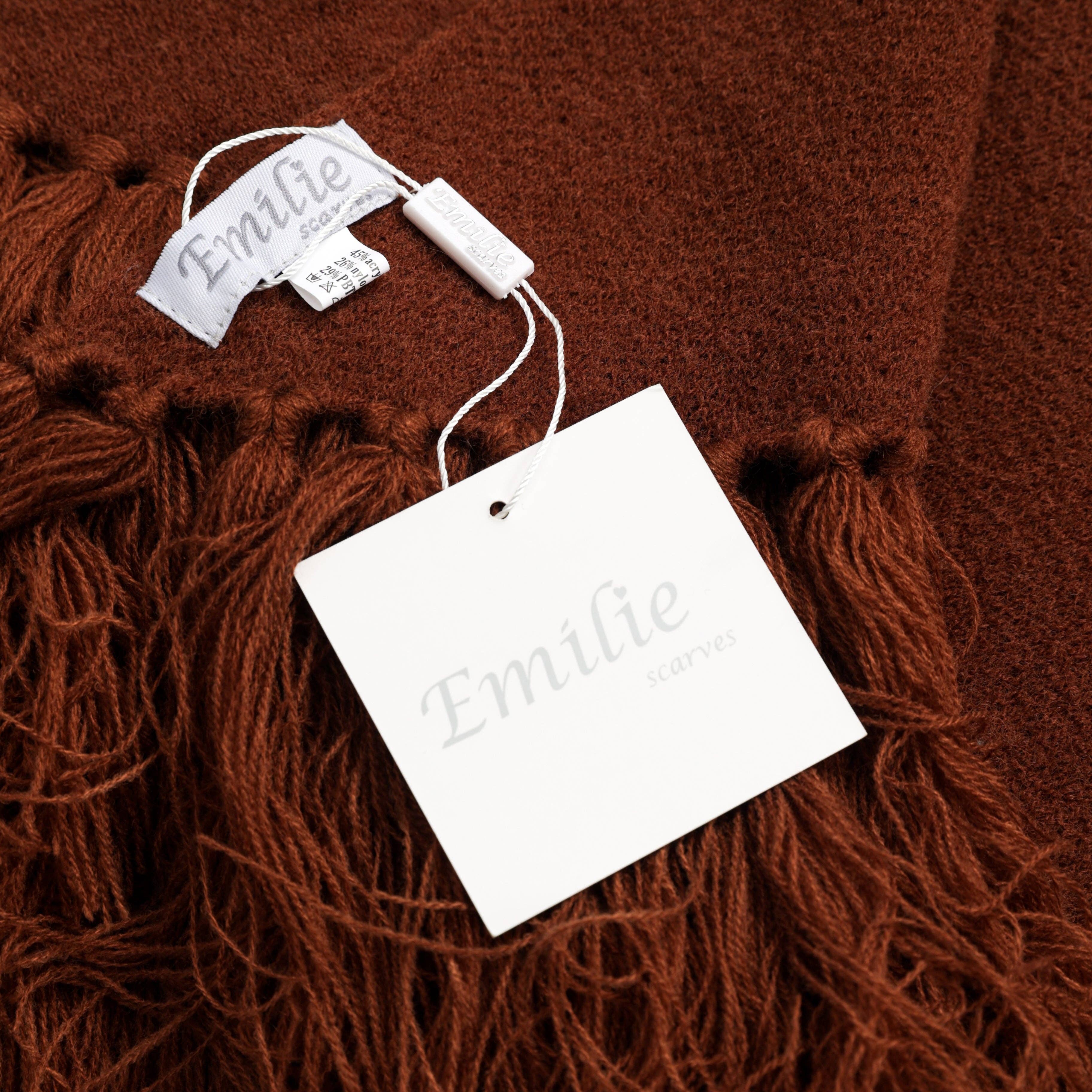Emilie collection - Wholesale Poncho - Women's - Brown poncho2