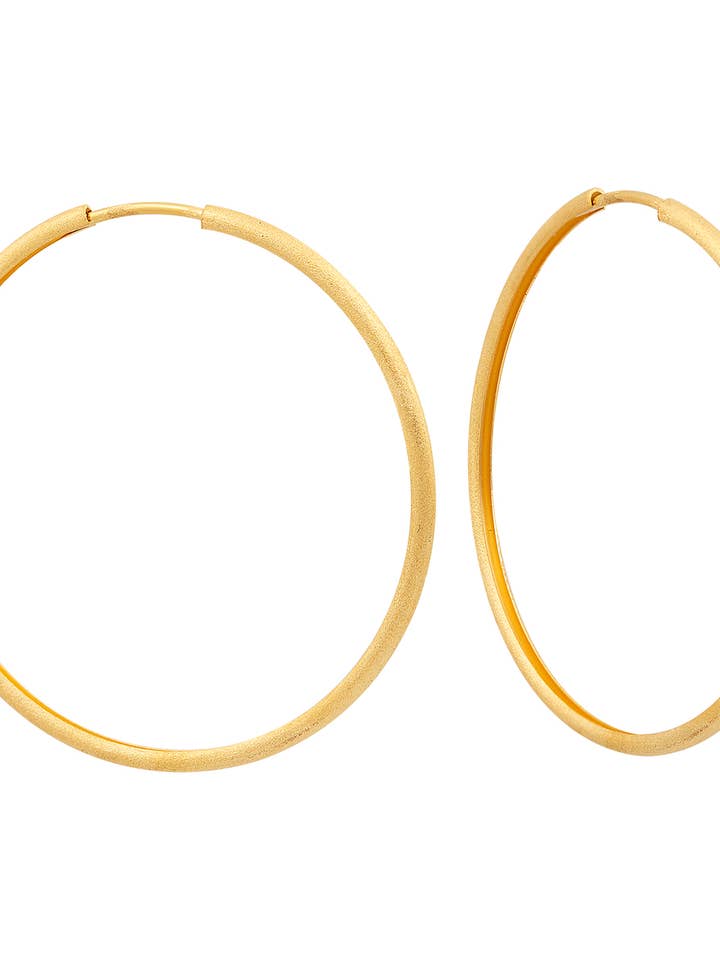 CARAJAS HOOP EARRINGS - S for wholesale by Creative Brazil