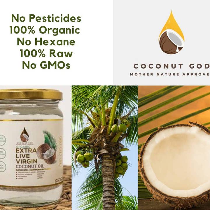 coconutgod - Wholesale Bath/Body Oil - Centrifuge extra virgin coconut oil for hair and skin