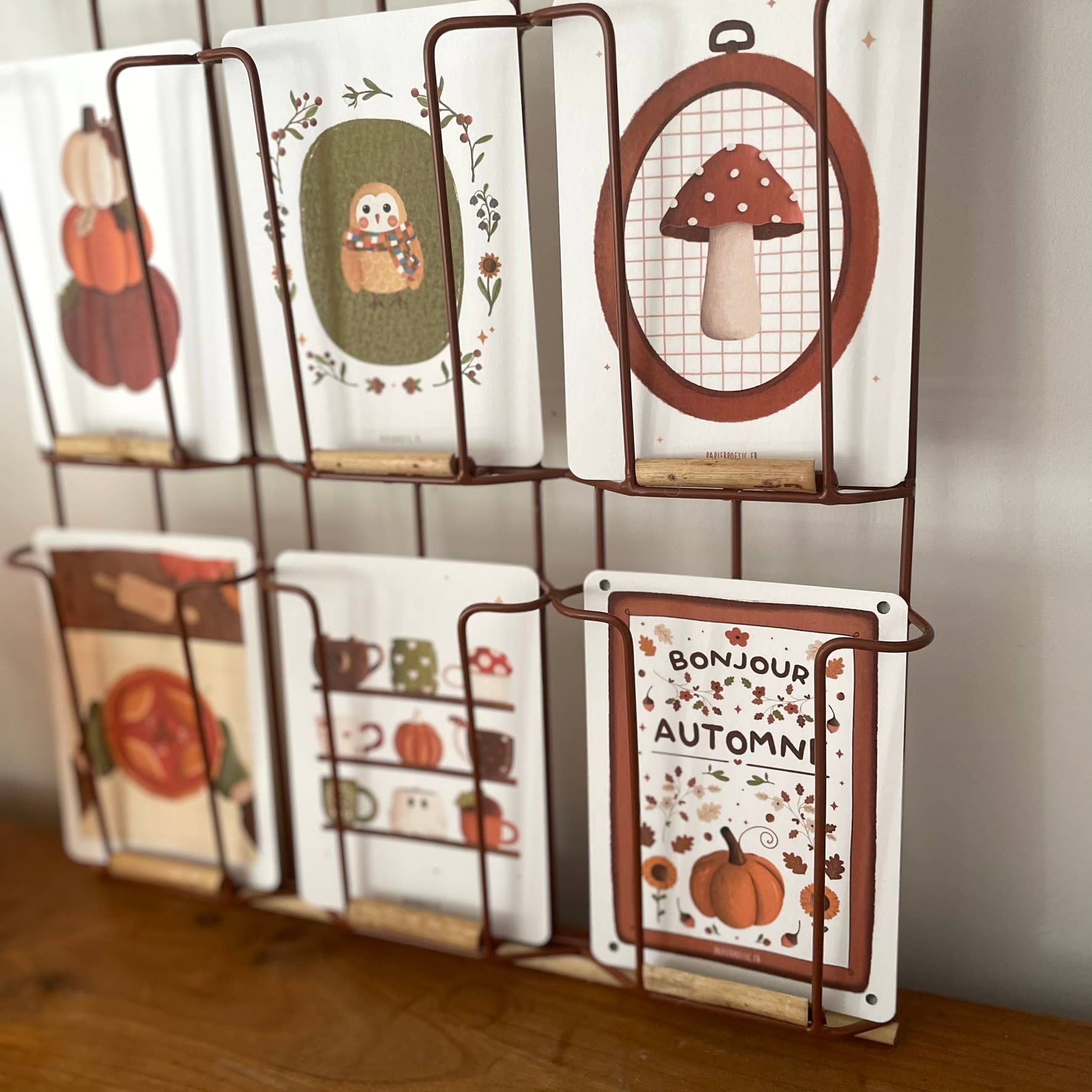Papier Poetic - Wholesale Postcard - Postcard / Card "Mug Shelf" Autumn1