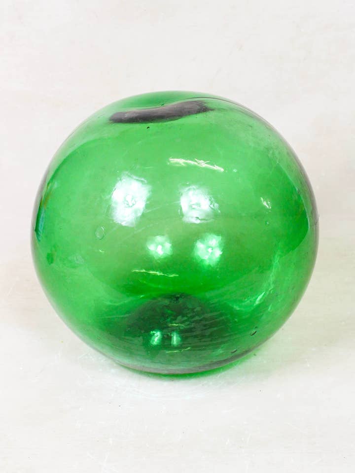 Antique Large Hand Blown Glass Buoy GB1 for wholesale by Botanical Boys