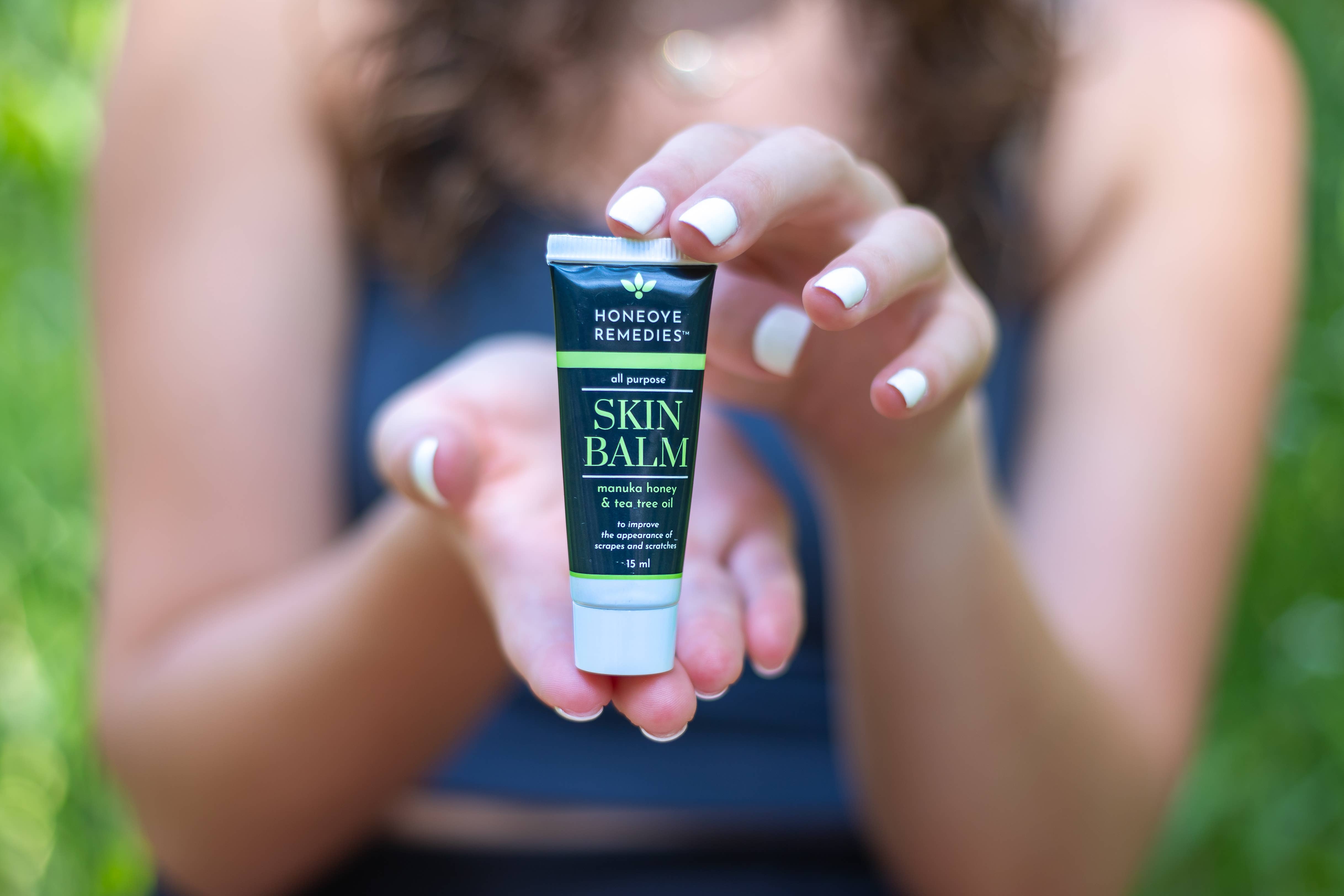 Honeoye Remedies - Wholesale Healing Salve/Balm/Cream - Skin Balm [ 15 ml] | Manuka Honey [550+MGO] & Tea Tree Oil6