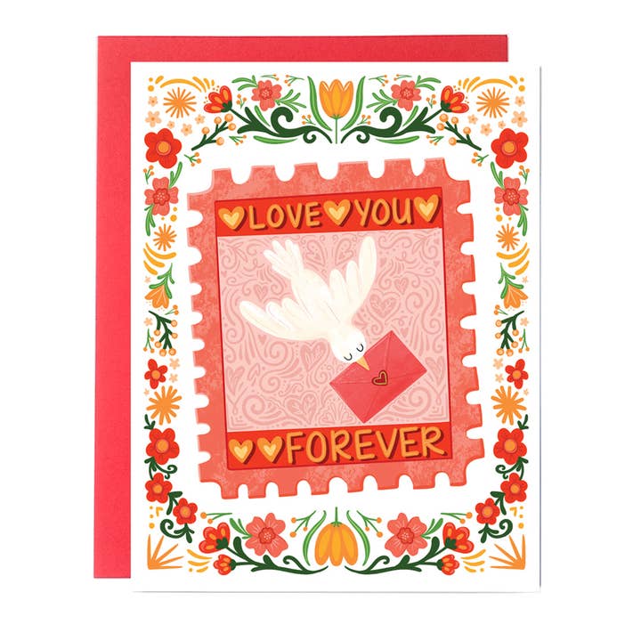 Forever Stamp Valentine's Day for wholesale by Fox Card Co