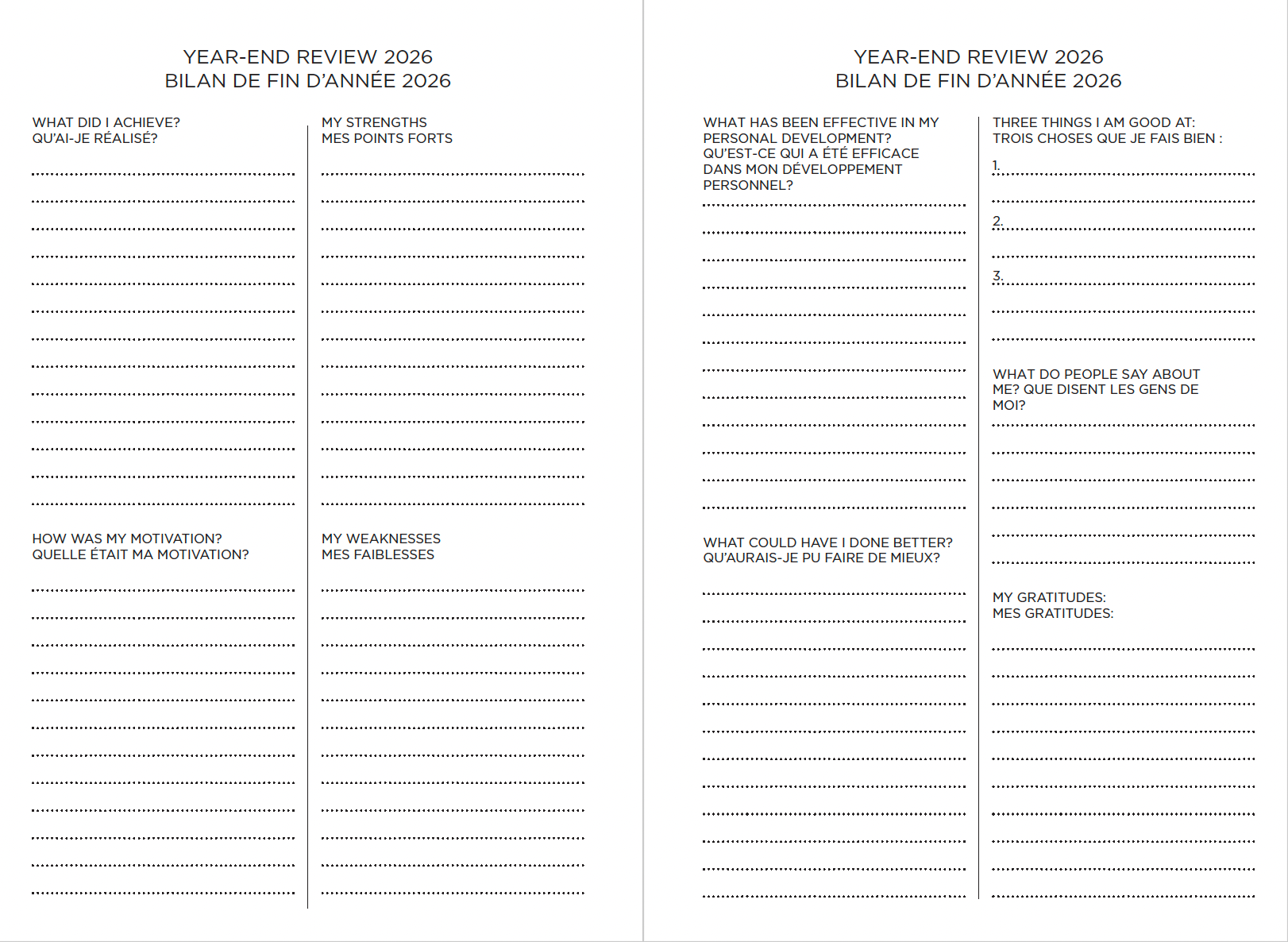 Victoria's Journals - Wholesale Planner - 2026 White Artisan Daily Planner6