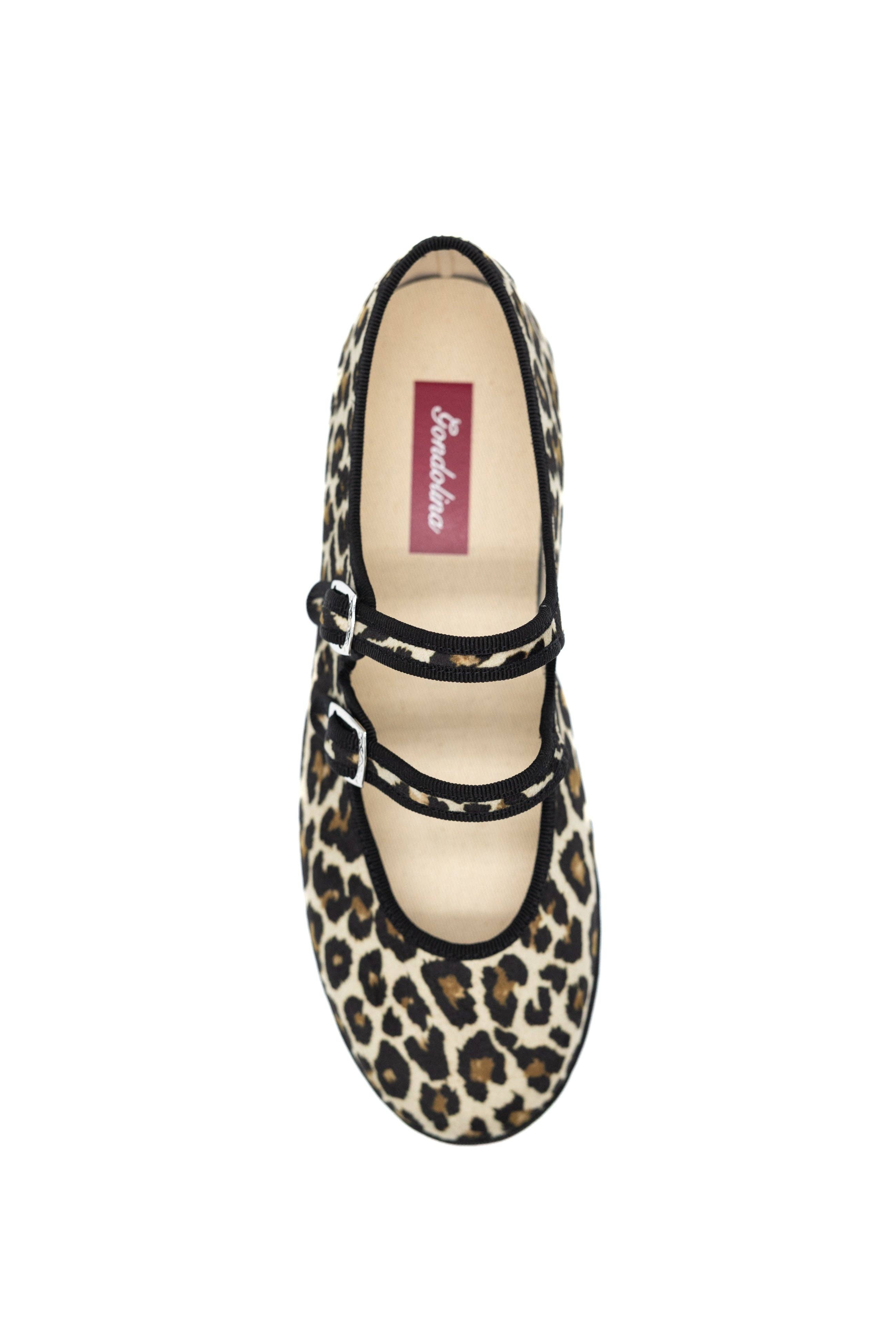 Gondolina Shoes - Wholesale Flats - Women's - Leopard print Mary Jane7