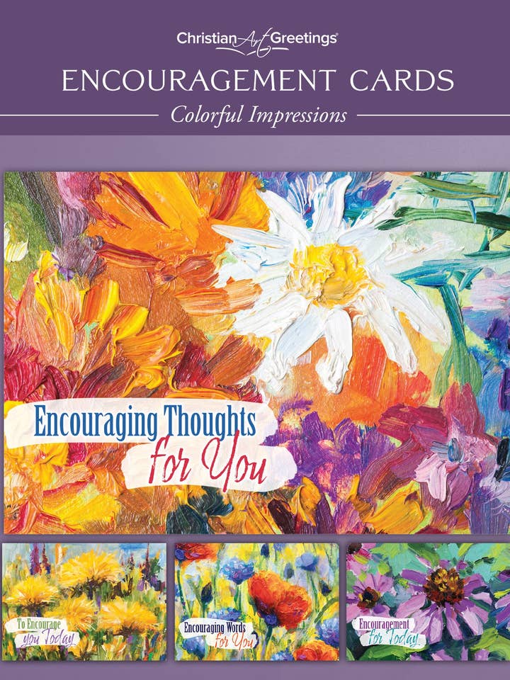 Greeting Card Box - Encouragement - Colorful Impressions for wholesale by Warner Press