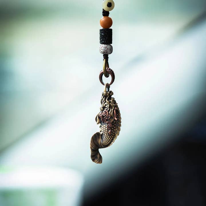 Coppertist.wu – wholesale Individual charm/pendant – Dragon Fish Pendant2