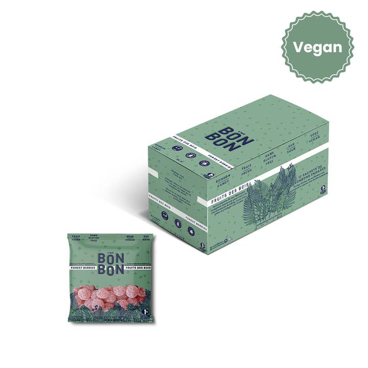 La boîte à bonbons - Wholesale Gummy - Vegan Forest Berries - Gummy Candies