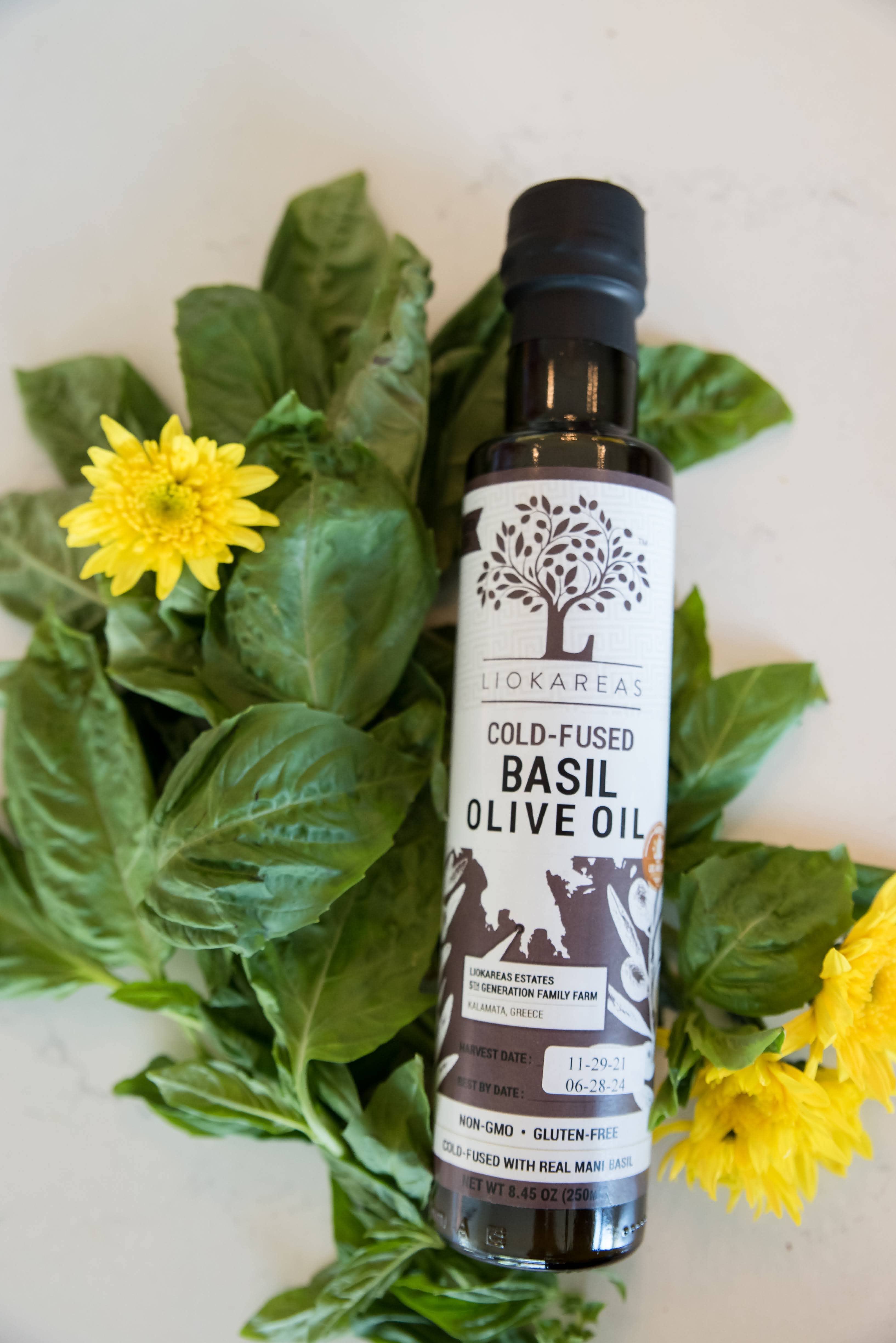 Liokareas - Wholesale Olive Oil - Basil Olive Oil - 250ml5