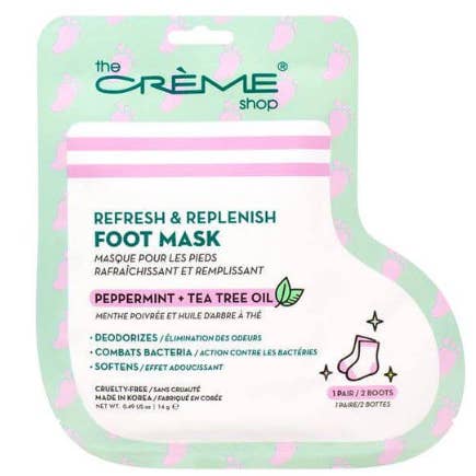 Crover - Wholesale Foot Mask - K-Beauty Foot Repair Mask | Peppermint & Tea Tree Oil3