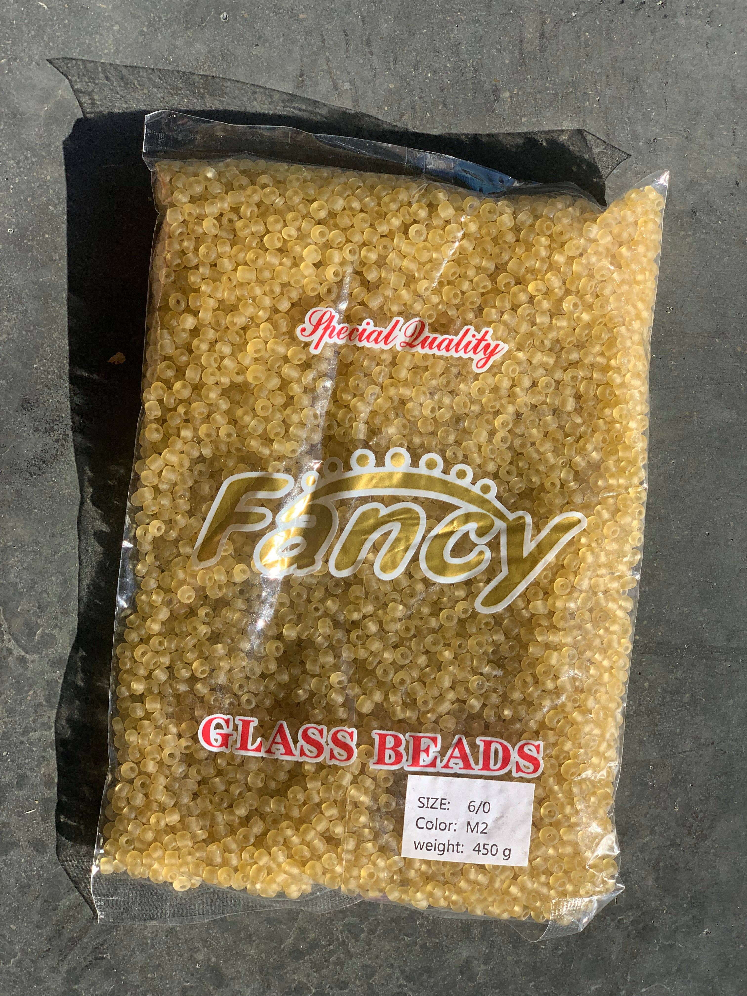 MaddieMayShop – Großhandel Perlen – 6/0 Glas-Racilperlen ~ 450 Gramm, ROCÉPERLEN LOSE18