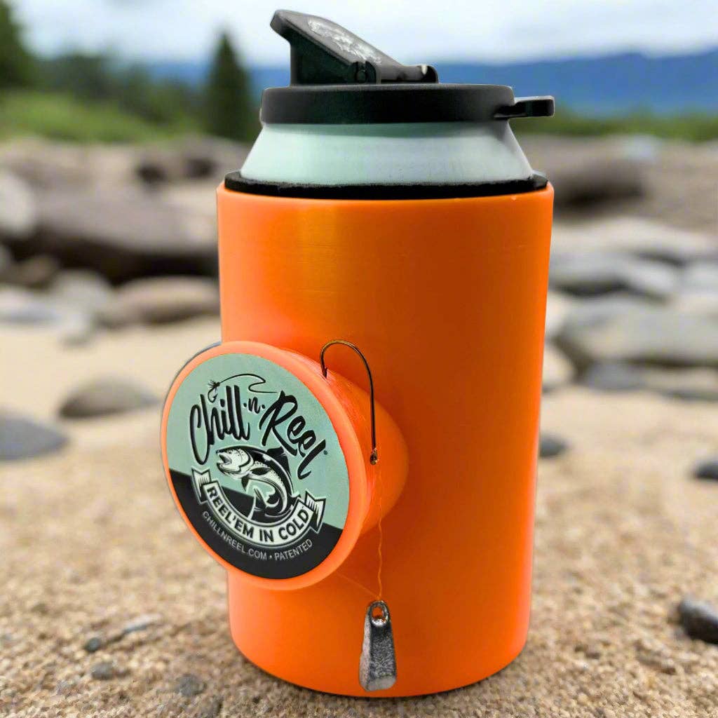 Chill-N-Reel – Großhandel Getränkemanschetten & -Koozies – Original Chill-N-Reel1