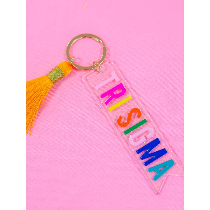 Duo Threads - Wholesale Keychain - Women's - Tassel Sorority Key Fob14