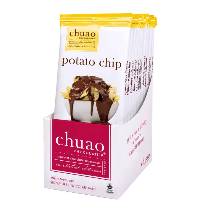 Chuao Chocolatier - Wholesale Chocolate Bar - Potato Chip - Signature Bar
