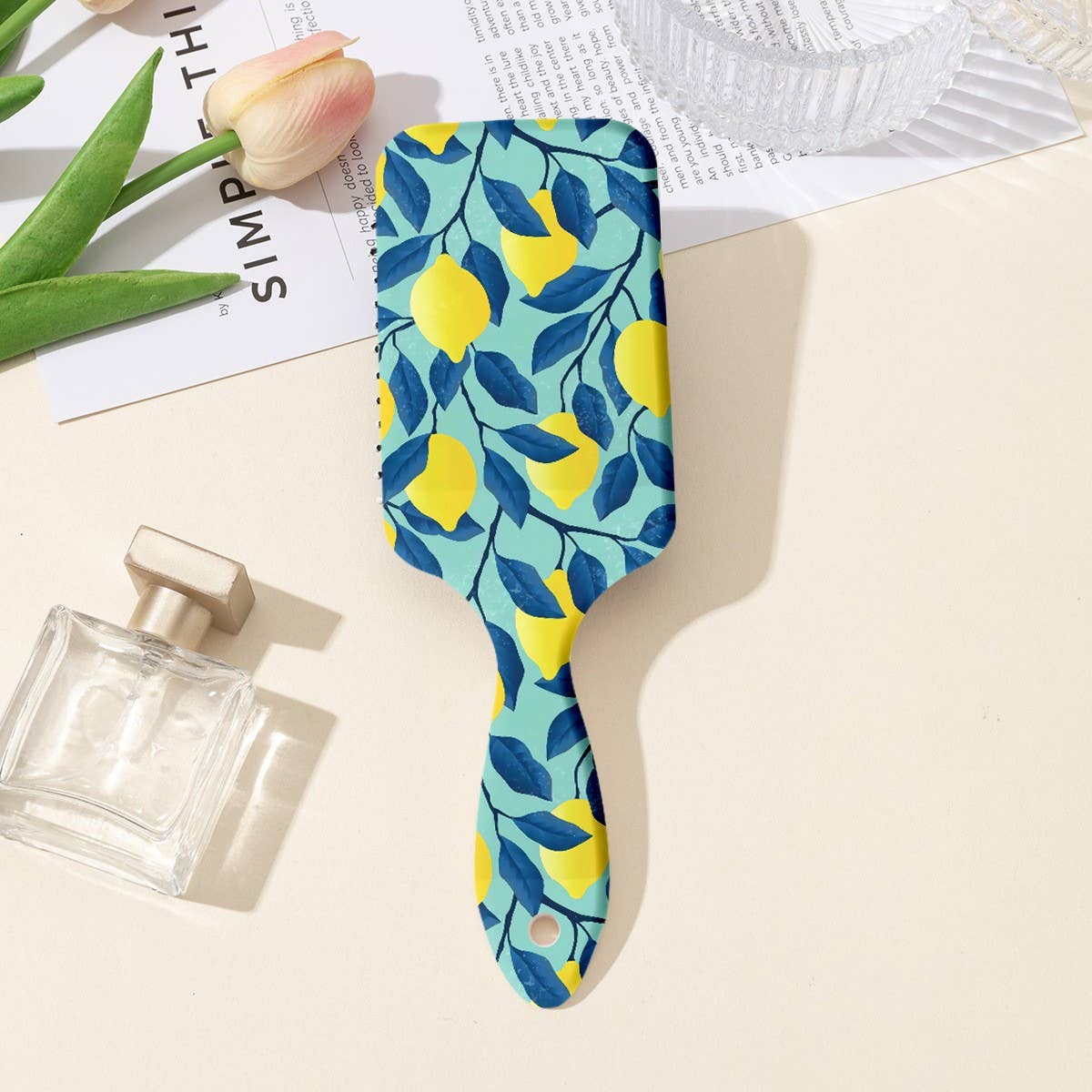 JOSSLYN by wall to wall - Wholesale Hair Brush/Comb - LARGE DETANGLE PADDLE HAIR BRUSH COMB | 40HC10013