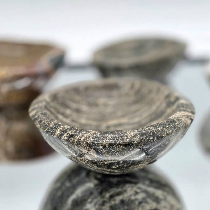 Large ocean jasper crystal bowl for wholesale by Distinction Crystals