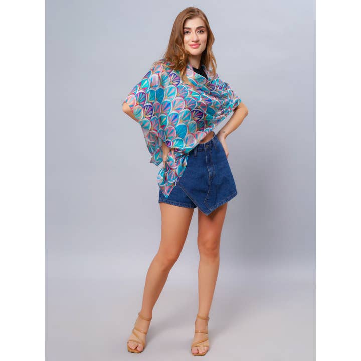 Namaskar Australia – wholesale Scarf – Women's – Geometric Modal Silk Designer Scarf