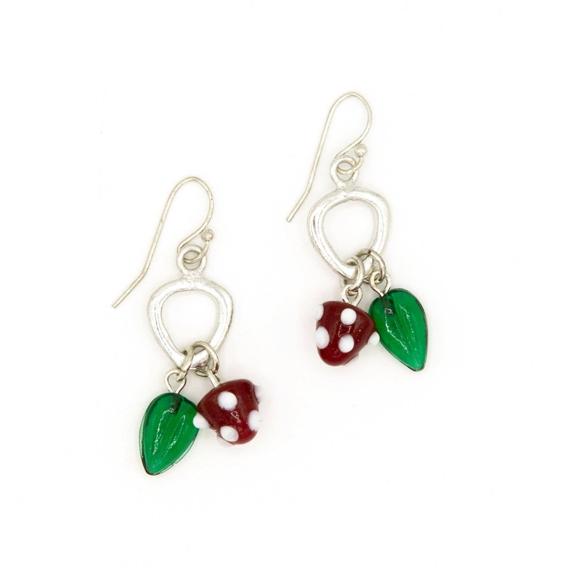 Fair Anita - Wholesale Dangle Earrings - Glass Charm Earrings - Strawberry0