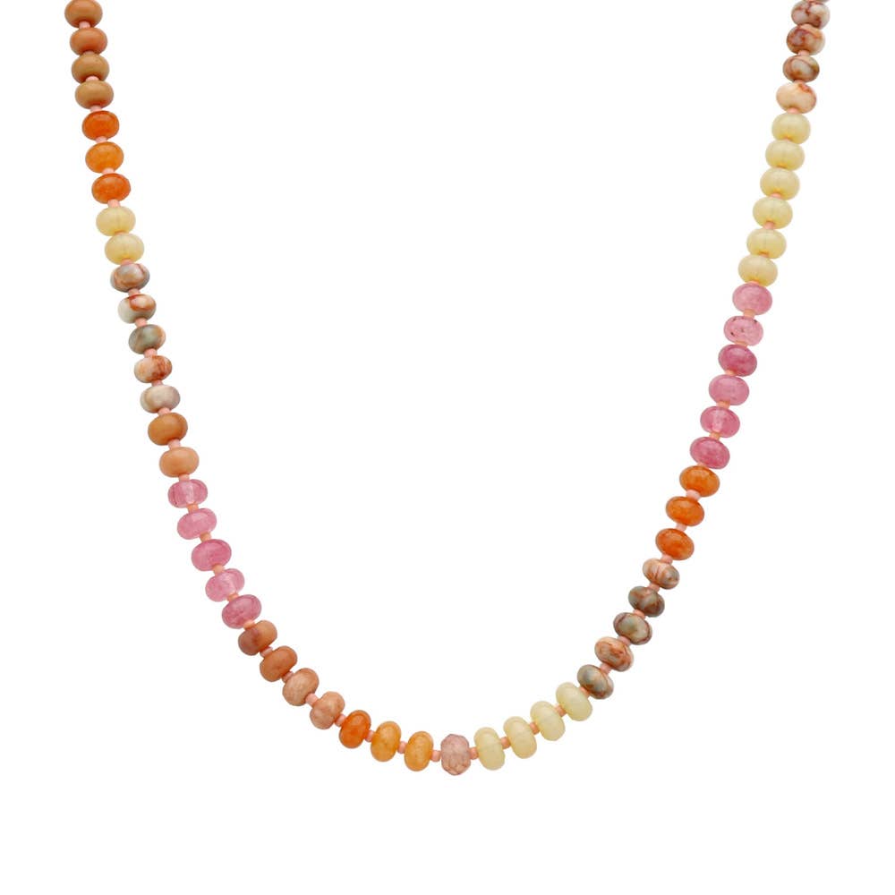 JOIA ACCESSORIES - Vente Collier de perles - COLLIER COURT EN MATÉRIAUX MIXTES, AN 42998