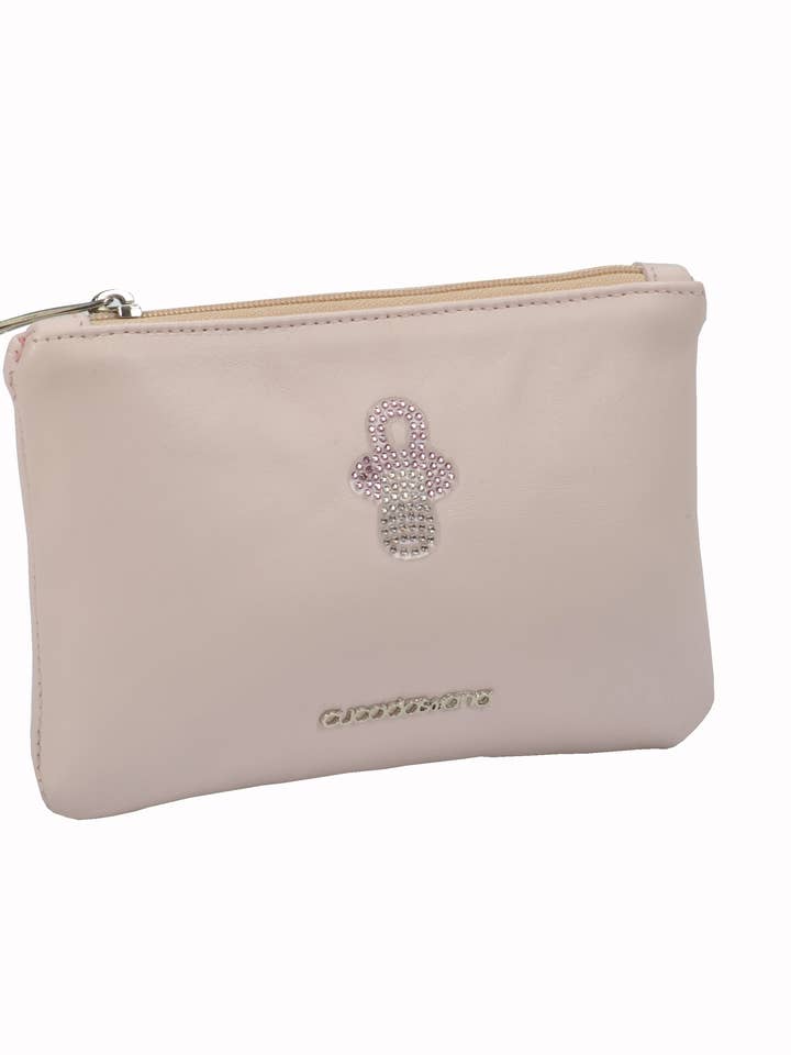 Trousse de toilette rose pour la vente par Cucadas de Ana