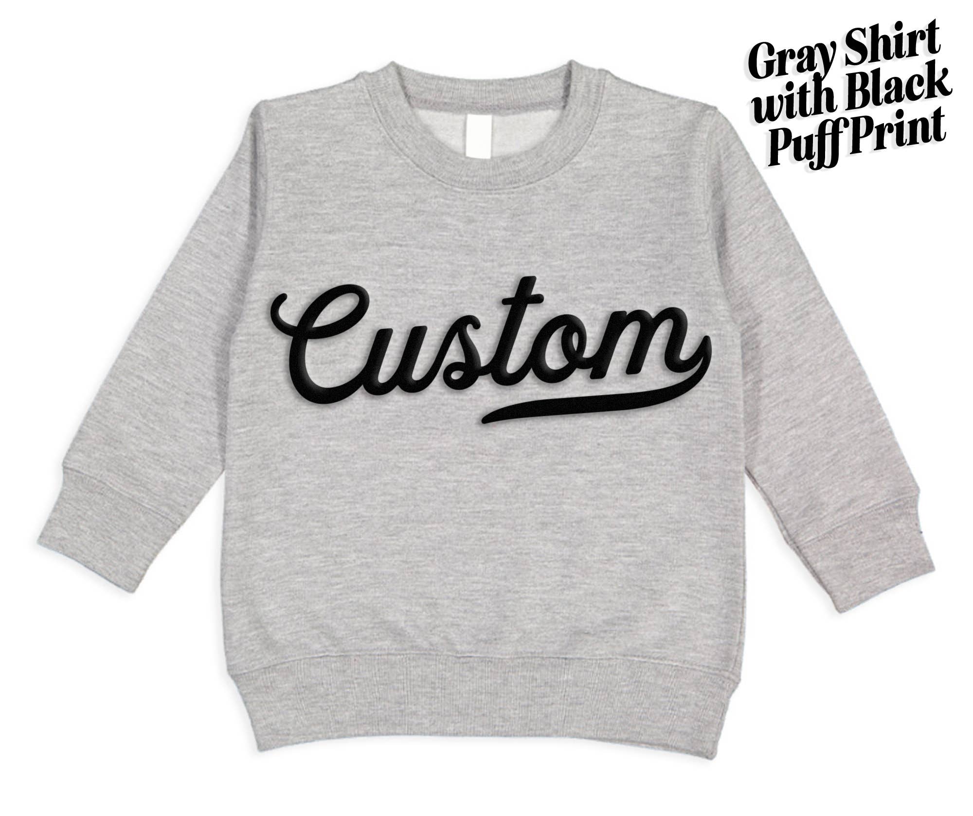 Sonrise State - Wholesale Sweatshirt - Kids - Boy's CUSTOM EMBOSSED Puff Print Sweatshirt, Toddler & Youth6