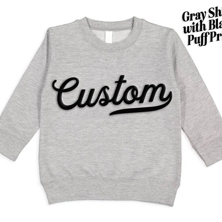 Sonrise State - Wholesale Sweatshirt - Kids - Boy's CUSTOM EMBOSSED Puff Print Sweatshirt, Toddler & Youth6