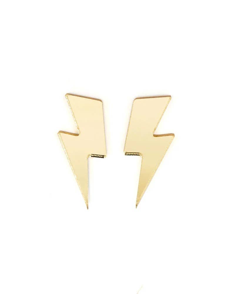 Dash of Gold - Wholesale Dangle Earrings - Mini Bowie
