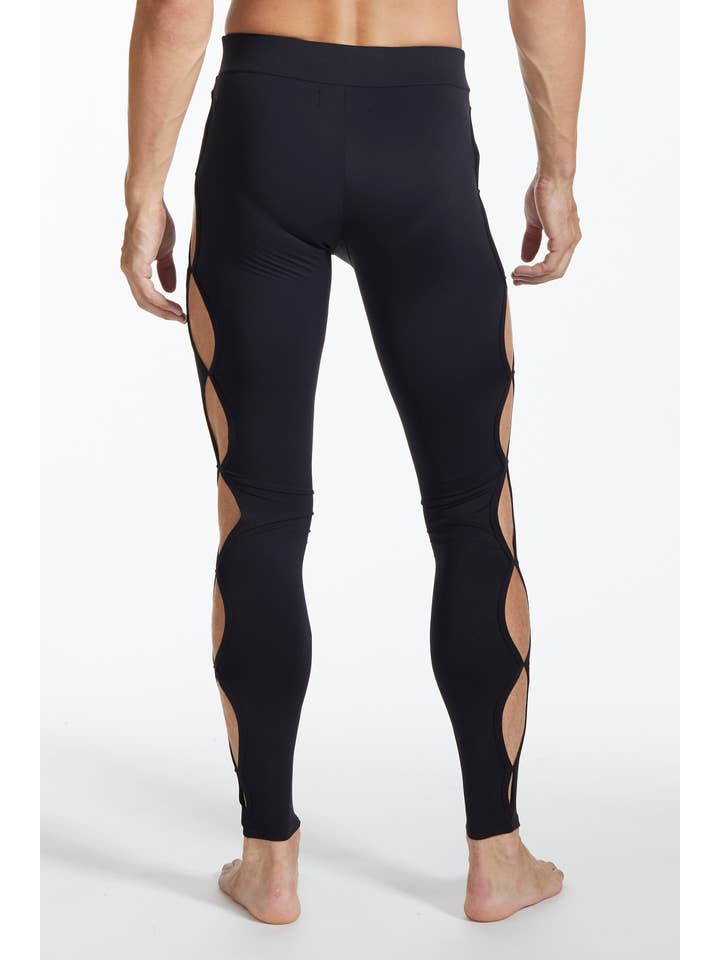 Black Side Cut-Out Pants for wholesale on Faire1