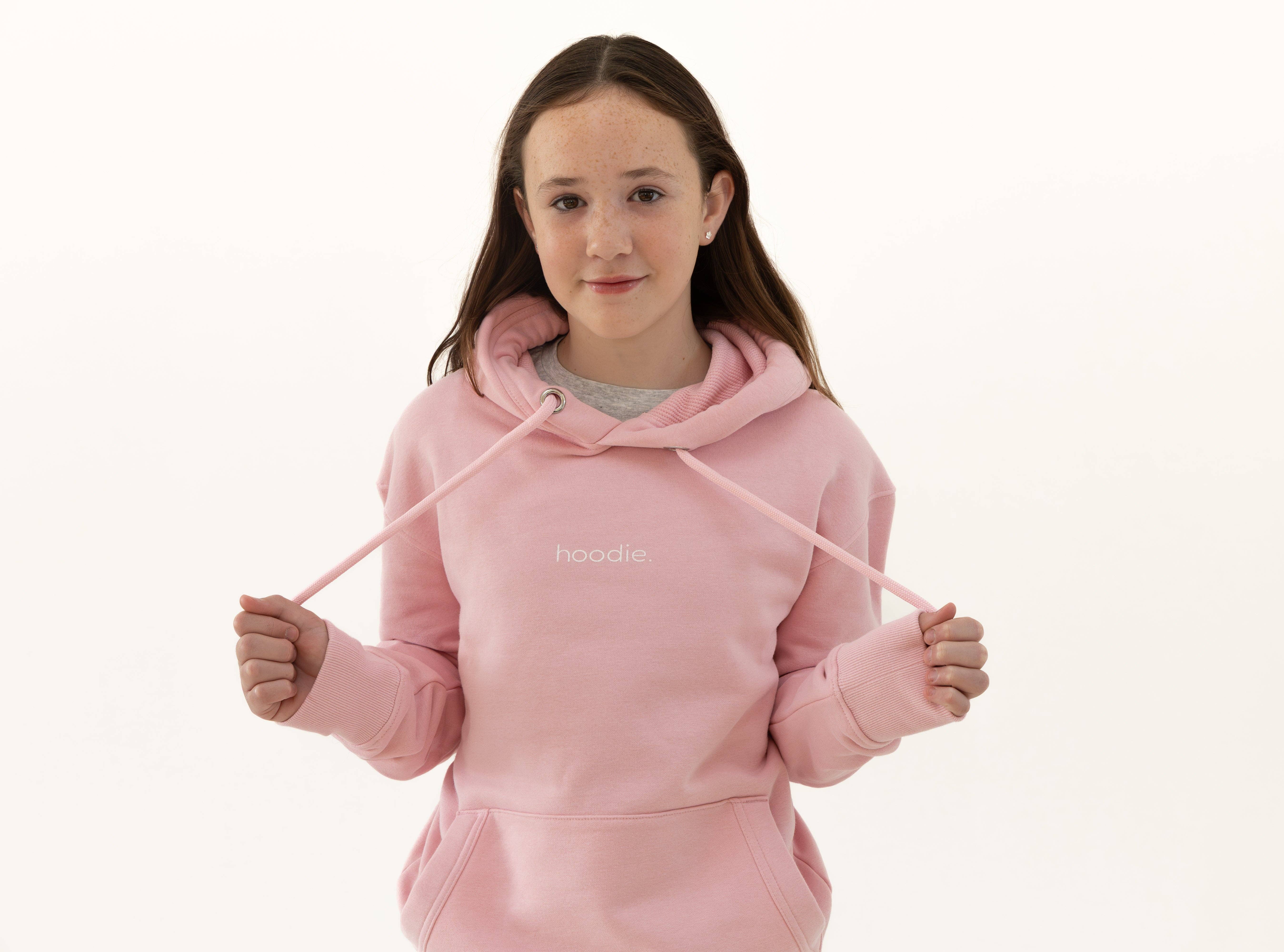 simple. panda – wholesale Hoodie – Unisex – simple. hoodie. pink.3