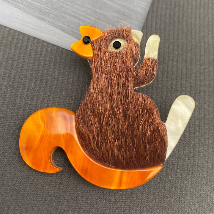 Acryl Eichhörnchen Brosche für den Großhandel von Mio Queena