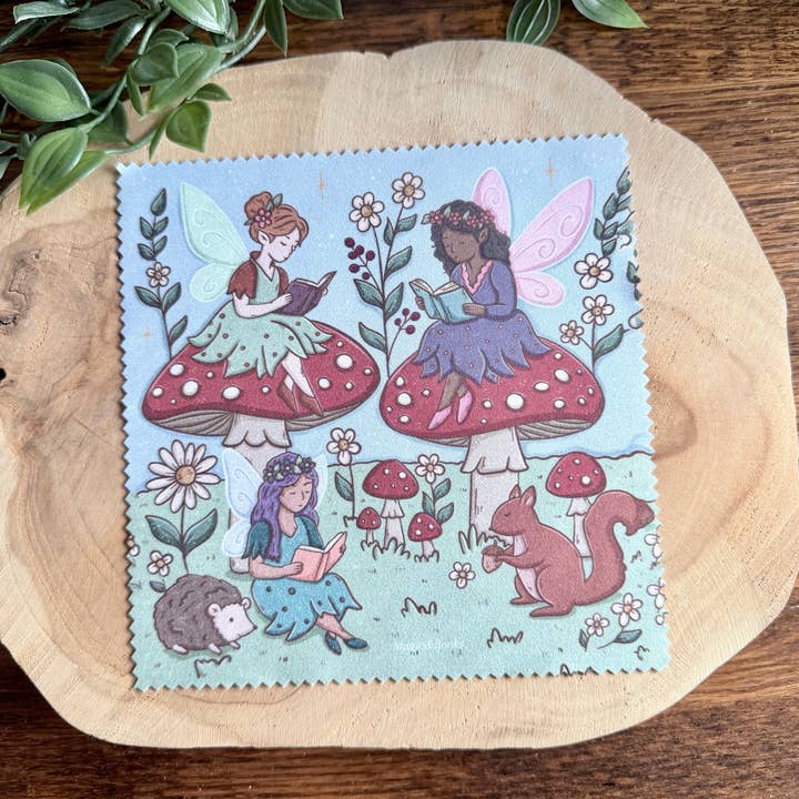 Lezende feeën schoonmaakdoek voor wholesale door Magic&Books